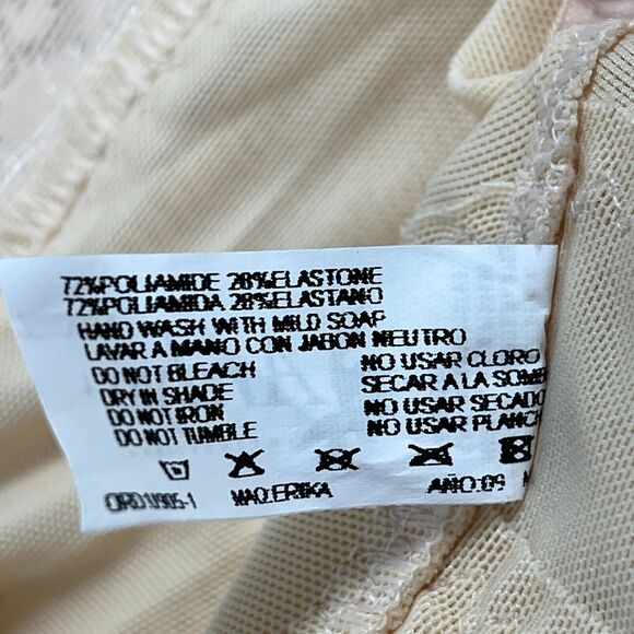 ARDYSS Women's T-Shirt Abdomen Control Back Support Girdle Shaper Large Beige - Picture 6 of 7